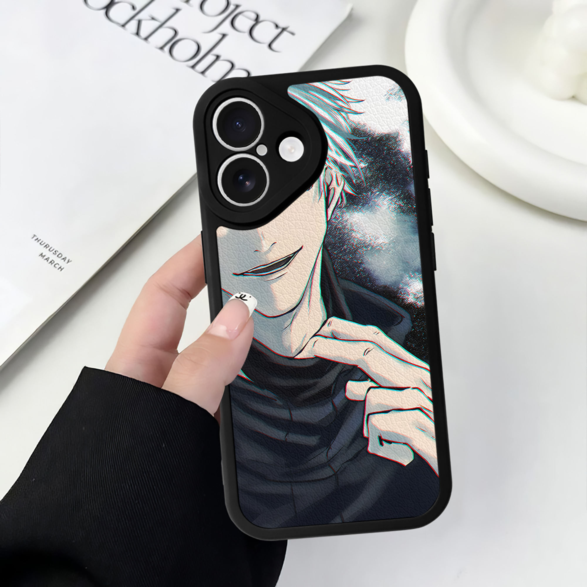 （画像用） SPY×FAMILY间谍家家酒 【iPhone 16シリーズ対応】シリコンスマホケース（レザー調） 材質：シリコン